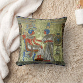 Tutankhamonの王位 クッション (ブランケット)