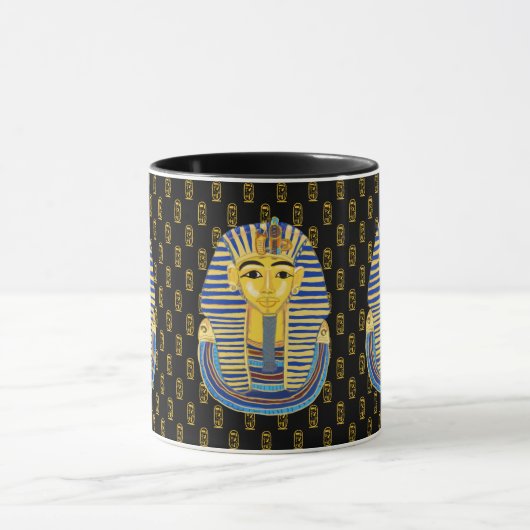 Tutankhamunのマスク マグカップ (中央)