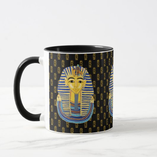 Tutankhamunのマスク マグカップ (左)