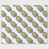 Tutankhamunのマスク ラッピングペーパー (フラット)