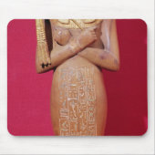 Tutankhamunの墓からの王のShabtiの姿 マウスパッド (正面)