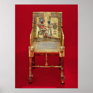 Tutankhamunの墓からの王位、 ポスター