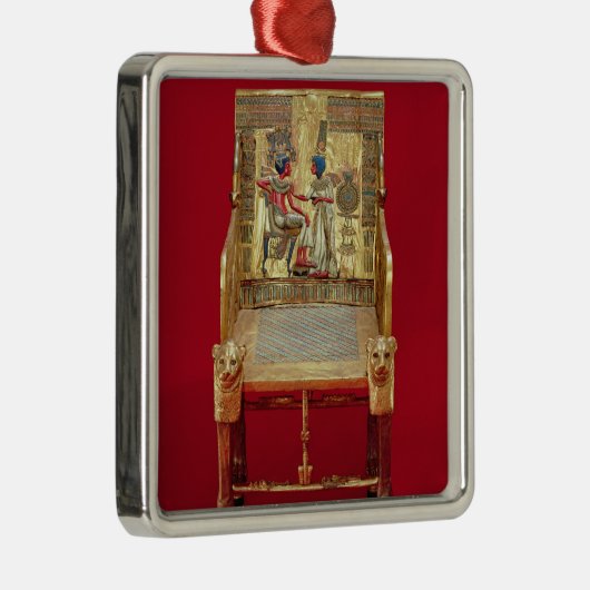 Tutankhamunの墓からの王位、 メタルオーナメント (右)