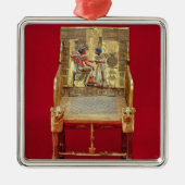 Tutankhamunの墓からの王位、 メタルオーナメント (正面)