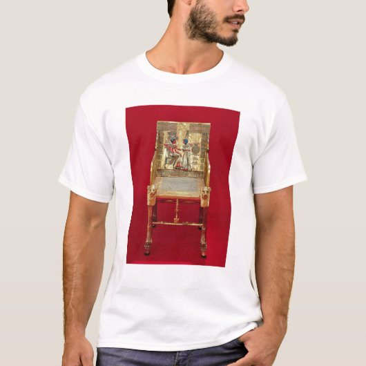 Tutankhamunの墓からの王位、 Tシャツ (正面)
