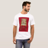 Tutankhamunの墓からの王位、 Tシャツ (正面フル)