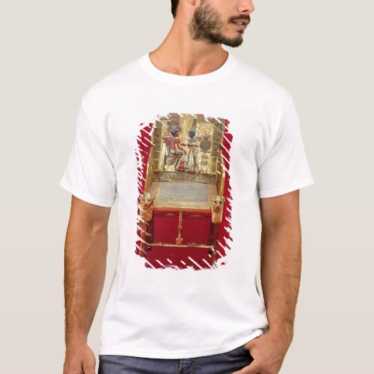 Tutankhamunの墓からの王位、 Tシャツ (正面)
