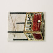 Tutankhamunの宝物からの華美なキャビネット ジグソーパズル (横)