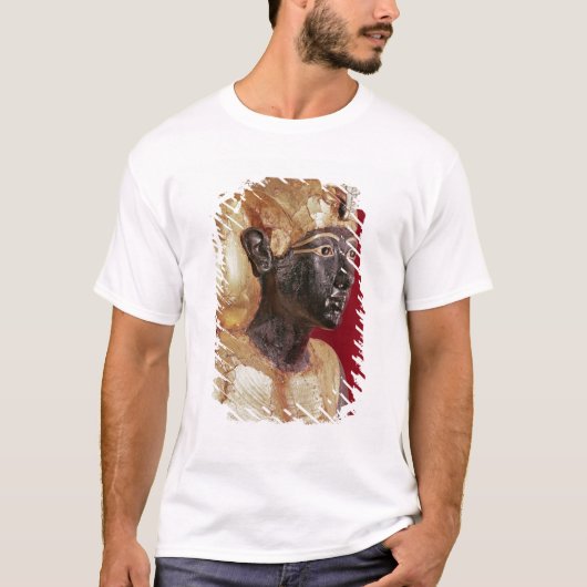 Tutankhamunの実物大の彫像 Tシャツ (正面)
