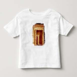Tutankhamunの新しい王国の金神社 トドラーTシャツ