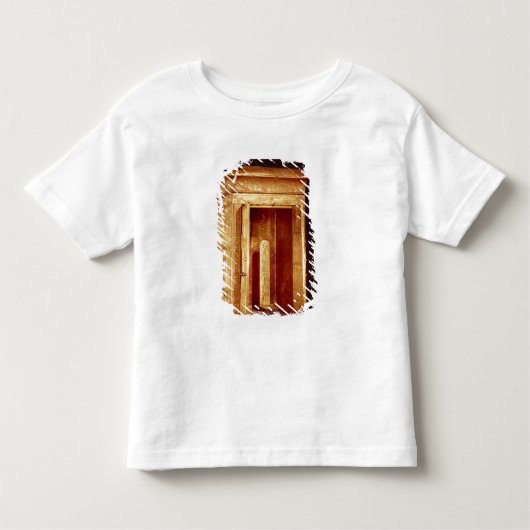 Tutankhamunの新しい王国の金神社 トドラーTシャツ (正面)