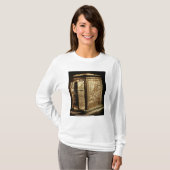 Tutankhamunの新しい王国の金神社 Tシャツ (正面フル)