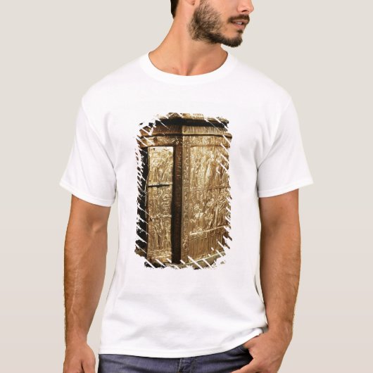 Tutankhamunの新しい王国の金神社 Tシャツ (正面)