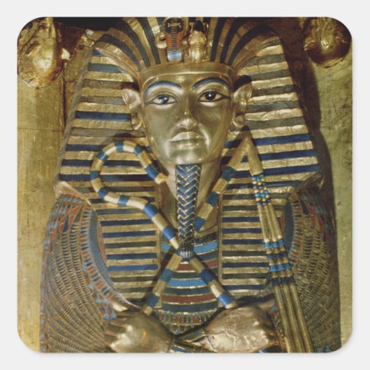 Tutankhamunの最も深い棺 スクエアシール (正面)