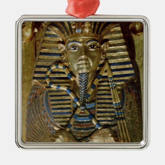 Tutankhamunの最も深い棺 メタルオーナメント (正面)