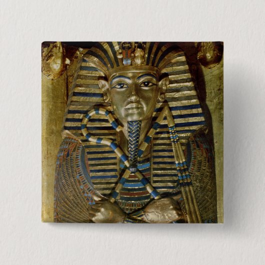 Tutankhamunの最も深い棺 缶バッジ (正面)