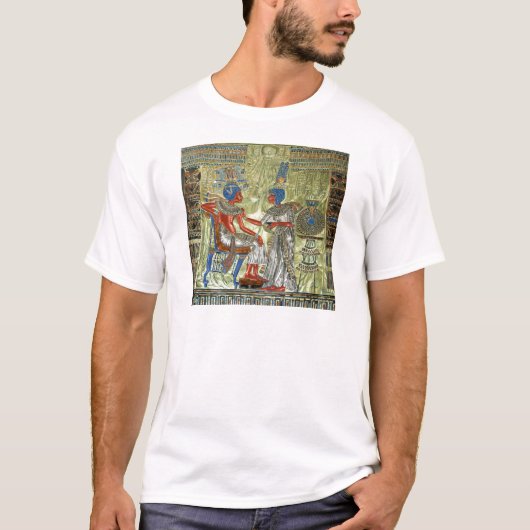 Tutankhamunの王位 Tシャツ (正面)
