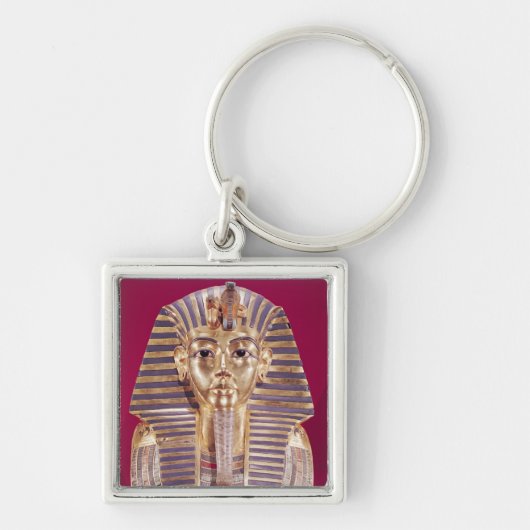 Tutankhamunの葬式のマスク キーホルダー (正面)