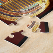 Tutankhamunの金ゴールドのマスク王 ジグソーパズル (側面)