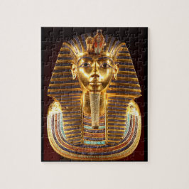 Tutankhamunの金ゴールドのマスク王 ジグソーパズル