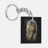 Tutankhamunの金マスク キーホルダー (正面左)