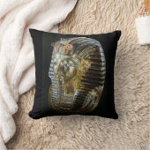 Tutankhamunの金マスク クッション (ブランケット)