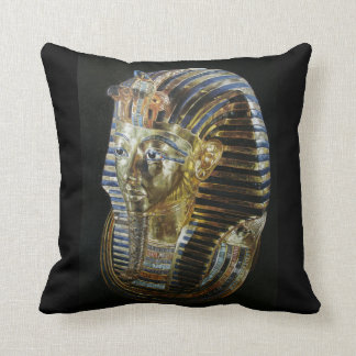 Tutankhamunの金マスク クッション