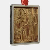 Tutankhamunの金神社からの詳細 メタルオーナメント (右)