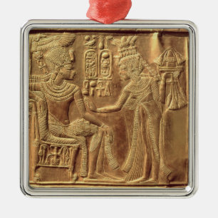 Tutankhamunの金神社からの詳細 メタルオーナメント