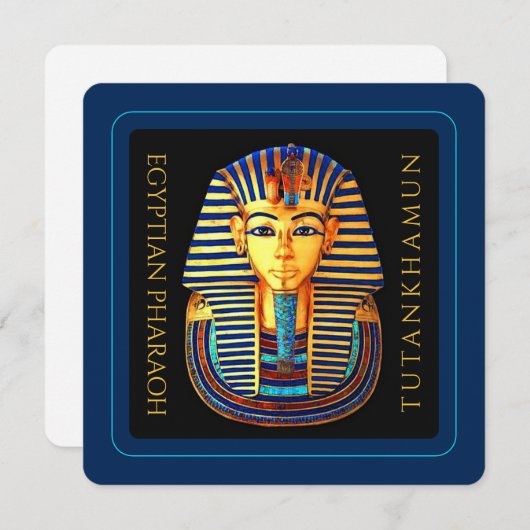 TUTANKHAMUNディスカバリー100年の高精細カード (正面/裏面)