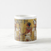 Tutankhamun's tomb mural コーヒーマグカップ (中央)