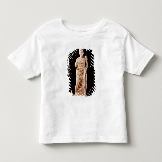 tutelary女神の彫像 トドラーTシャツ (正面)