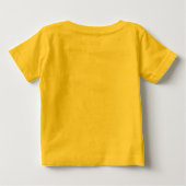 TuTiTuの列車のベビーのTシャツ ベビーTシャツ (裏面)