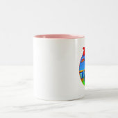 TuTiTuの列車のマグ ツートーンマグカップ (中央)