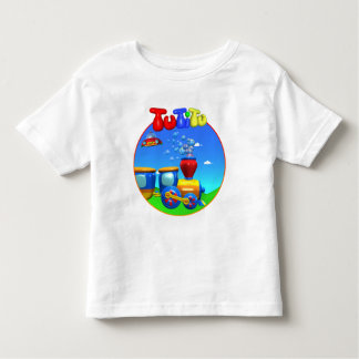 TuTiTuの列車の幼児のTシャツ トドラーTシャツ