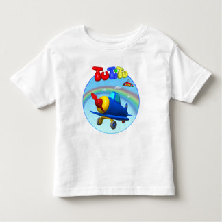 TuTiTuの飛行機の幼児のTシャツ トドラーTシャツ