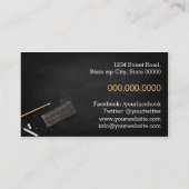 Tutor chalkboard 名刺 (裏面)