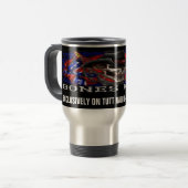 TuttのMug無線の骨王の トラベルマグ (正面左)