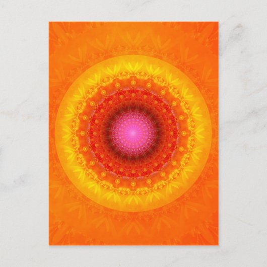 Tuttiによって作成されたマンダラ展開 ポストカード (正面)