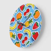 Tuttiフルッティ、壁時計 ラージ壁時計 (傾斜)