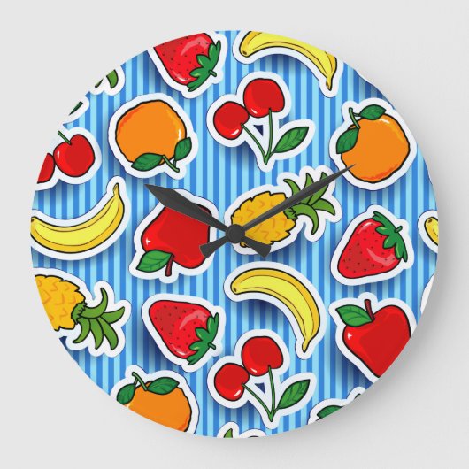Tuttiフルッティ、壁時計 ラージ壁時計 (正面)