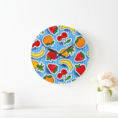 Tuttiフルッティ、壁時計 ラージ壁時計 (ホーム)