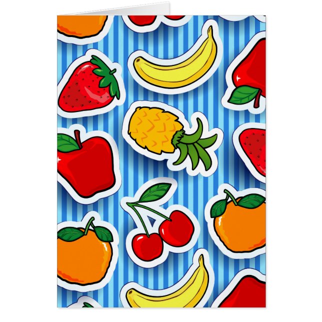 Tuttiフルーティ、カード (正面)