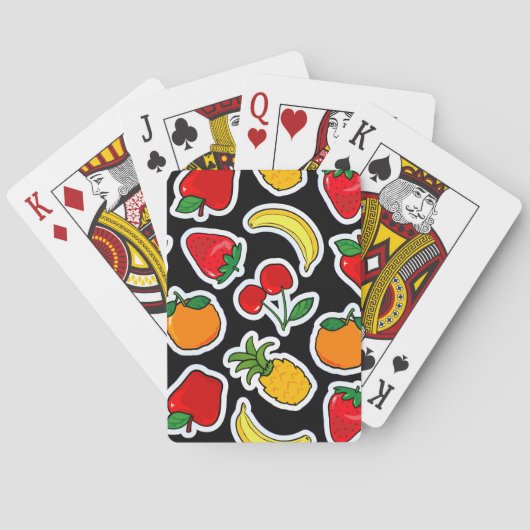 Tutti frutti、カー遊ド トランプ (裏面)