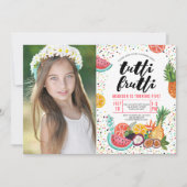 Tutti Frutti | バースデーパーティー 写真招待状 招待状 (正面)