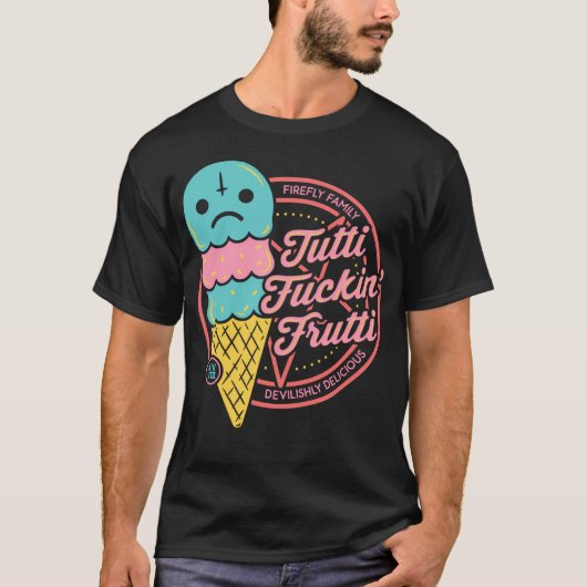 Tutti Frutti （明示的バージョン） Tシャツ (正面)