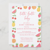 Tutti Frutti Baby Shower Invitation 招待状 (正面)