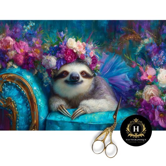 Tutuデコペお洒落ージのフローラスロット 薄葉紙