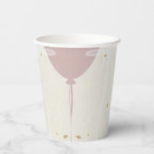 Tutu Ballerina Ballet Dancer Girl 5th Birthday  紙コップ (裏面)