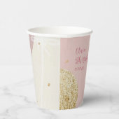 Tutu Ballerina Ballet Dancer Girl 5th Birthday  紙コップ (右)